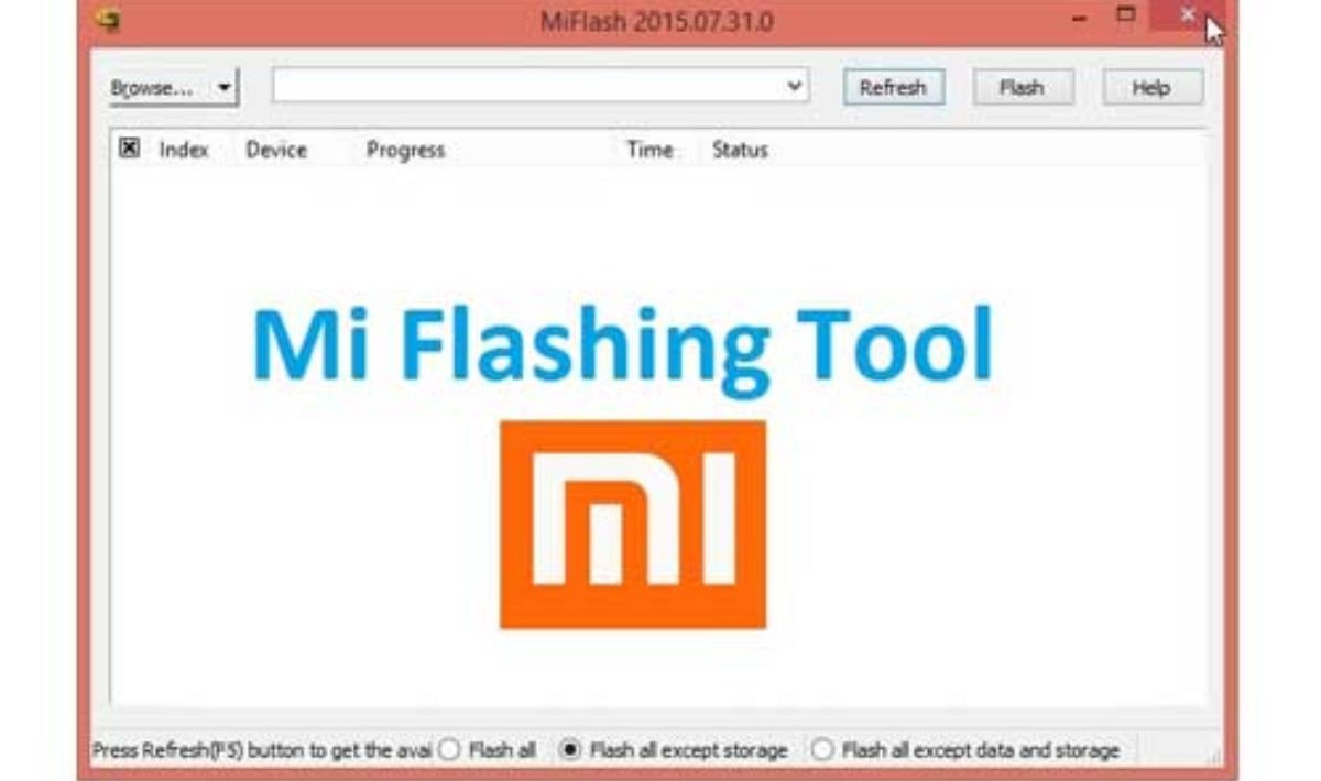 Xiaomi Mi Flash Tool